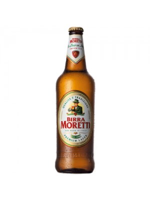 Birra Moretti Premium Italian Lager 330ml x 24