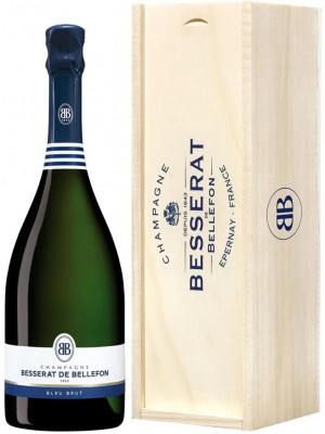 Besserat de Bellefon - Bleu Brut 3Ltr Jeroboam in Wooden Box