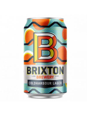 Brixton Brewery - Coldharbour Lager 1 x 330ml Can