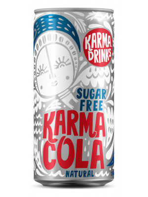 Karma Drinks - Karma Cola Sugar Free Cans 24 x 250ml