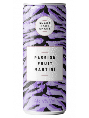 Shake Baby Shake - Passion Fruit Martini Cocktail