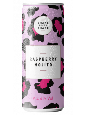 Shake Baby Shake - Raspberry Mojito Cocktail