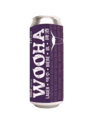WooHaa Lager Cans 12 x 500ml (100% natural)