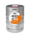 Jubel Beer cut with Peach 30L Keg