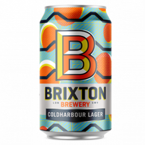 Brixton Brewery - Coldharbour Lager 1 x 330ml Can