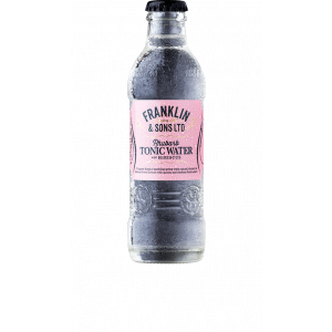 Franklin & Son's Rhubarb with Hibiscus Tonic 24x200ml