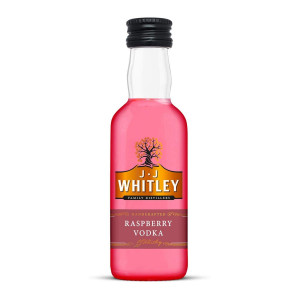JJ Whitley Raspberry Vodka Miniature 5cl