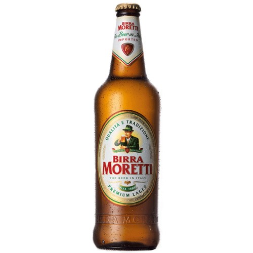 Birra Moretti Premium Italian Lager 330ml x 24