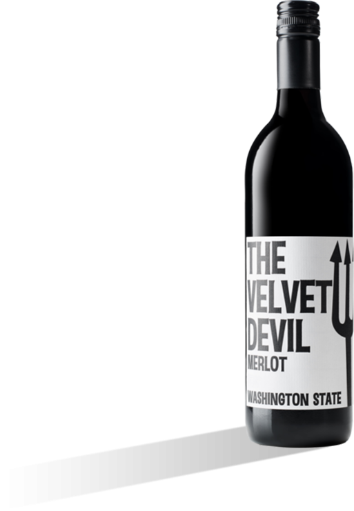 Charles Smith Wines - The Velvet Devil Merlot 75cl