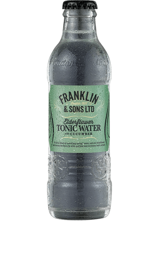 Franklin & Son's Elderflower & Cucumber Tonic 24x200ml