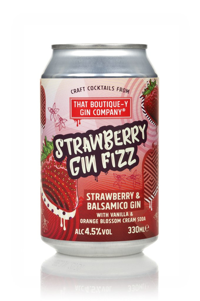 That Boutique-y Gin Company Strawberry Gin Fizz Can 330ml