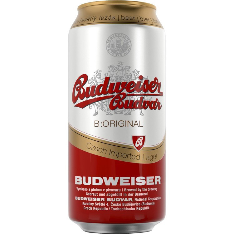 Budvar Beer 24 x 500ml Cans